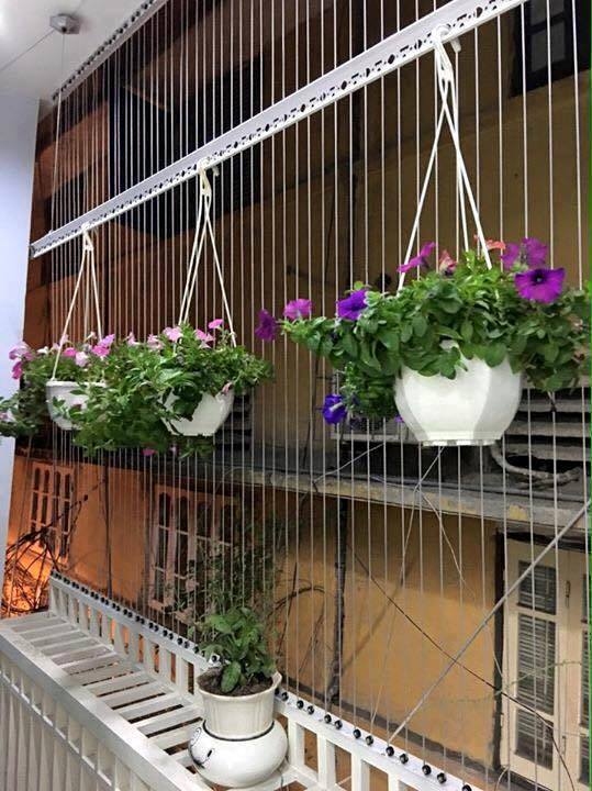 Lưới an toàn ban công chung cư tại Hà Nội