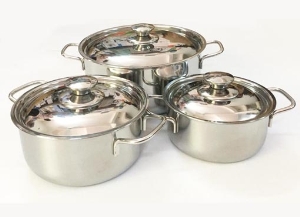 BỘ 3 NỒI INOX SARP GIÁ RẺ