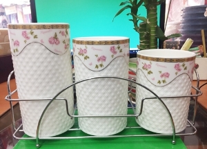BỘ ỐNG ĐỰNG ĐŨA SỨ