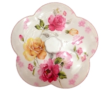 KHAY MỨT NHỰA HÌNH HOA MAI 5 NGĂN