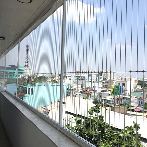 Lưới an toàn ban công chung cư tại Hà Nội