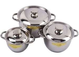 BỘ 3 NỒI INOX FIVESTAR GIÁ RẺ